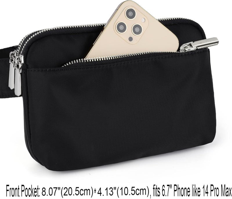 UTO Fanny Pack for Women Crossbody Trendy Fashion Belt Purse Chest Waist Hip Bumbag for Outdoor Shopping Travel Hiking - Image 5